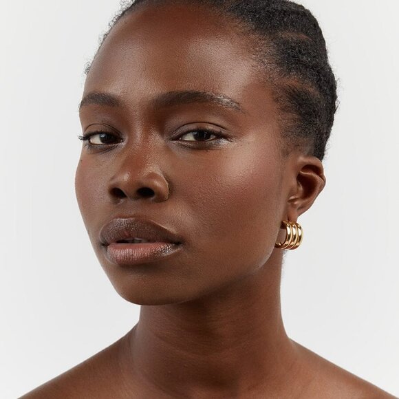 Cendré Anastasiia Hoops - Picture 1 of 8